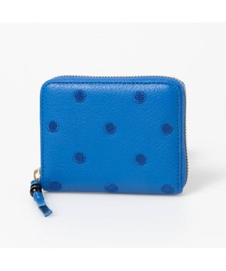 UNBILLION ペルケ perche / ドット刺繍ラウンドパームフィットウォレット