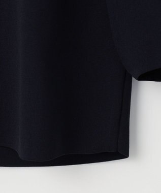 #Newans 【セレモニーにも】パフスリーブニット ネイビー