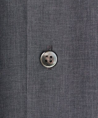 GOTAIRIKU 【シワになりにくい/ストレッチ/洗える】ウールライク シャツ_カッタウェイカラー グレー系