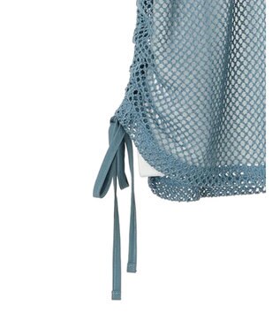 Green Parks ＳＥＴ２点　メッシュ＋ノースリーブロゴプルオーバー Blue