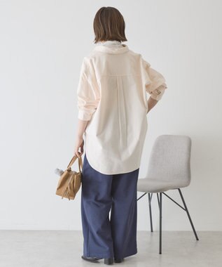 AMERICAN HOLIC センタータックワイドスウェットパンツ Dark Navy