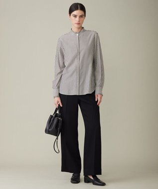 ICB ヘビーカルゼ ワイドストレートパンツ ブラック系