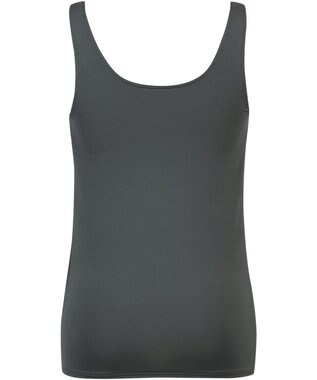 Wing 【SHIHOさん着用】 カップ付きタンクトップ ラク きれいなバストシルエット 【シンクロブラトップ 吸汗速乾タイプ】 ブラトップ ET1152 ウイング／ワコール チャコールグレー