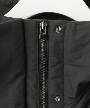 ICB 【撥水加工】ADSダウン フーデット ベスト チャコールグレー系