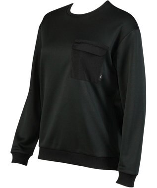 CW-X 【UNISEX】 CW-X プルオーバー スポーツ 長袖 Uネック ユニセックス トップス DLR159 /ワコール ブラック