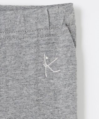 組曲 KIDS 【80-100㎝】ベア天 レギンス グレー系