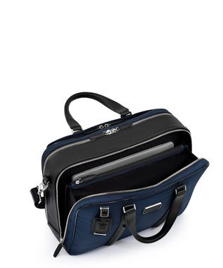 TUMI JARVIS デラックス・ラップトップ・ブリーフ ネイビー/ブラック