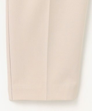 ANY L 【洗濯機可/ストレッチ/ウエストゴム/セットアップ可】イージーケアテーパードパンツ ベージュ