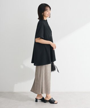 Green Parks 【WEB限定】ウエストタックシャツチュニックⅢ Black