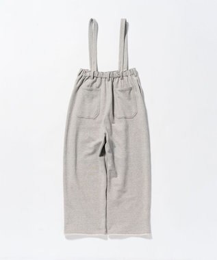 LENO SWEAT SALOPETTES スウェットサロペット BROWN