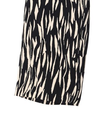 AMERICAN HOLIC サラッとＬｅａｆモチーフパンツ Black