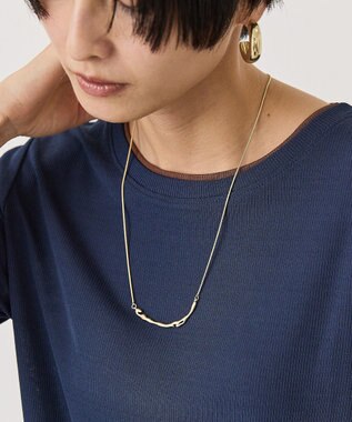 AMERICAN HOLIC ニュアンススマイリーネックレス Gold