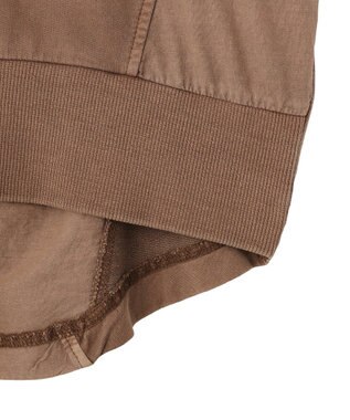 Green Parks ピグメントドッキングプルオーバー Brown