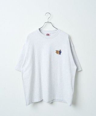 WEGO 【ユニセックス着用ITEM】別注ベンデイビスワンポイントT オートミール