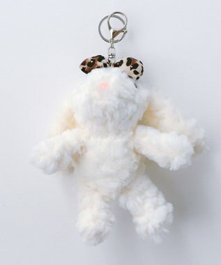 WEGO お姫様うさちゃんぬいぐるみキーホルダー 柄1