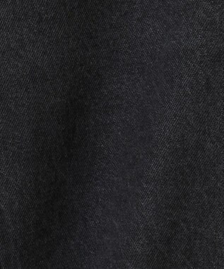 Green Parks ・ＤＯＵＢＬＥ　ＦＬＡＧＳ　フリルカラーＧジャン Black