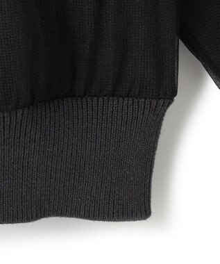 BEIGE， 【洗える・GISELe 4月号掲載】MYRTLE / チュールレイヤードカーディガン Slate