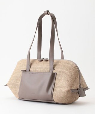 Y'SACCS コンビサマーミニボストン グレージュ