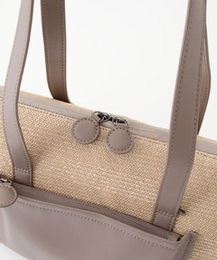 Y'SACCS コンビサマーミニボストン グレージュ