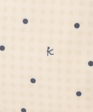 組曲 KIDS gingham K heart トラベルバッグM ベージュ系5