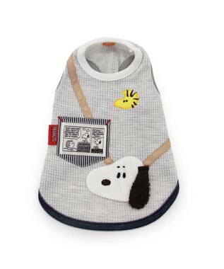 PET PARADISE スヌーピー ポーチ タンクトップ 《グレー》【小型犬】 グレー