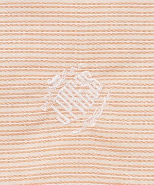 J.PRESS MEN ストライプハンカチ ブラウン系1