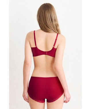 WACOAL ショーツ 【ハグするブラ】 BXB478とペア はきこみ丈あさめ やわらかく伸びる(バック) レディース PXB178 /ワコール レッド