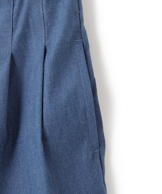 UNFILO 【UNFILO KIDS】デニムキュロット アイスブルー