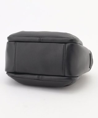 Y'SACCS カウレザー スクエア2wayミニトート ブラック