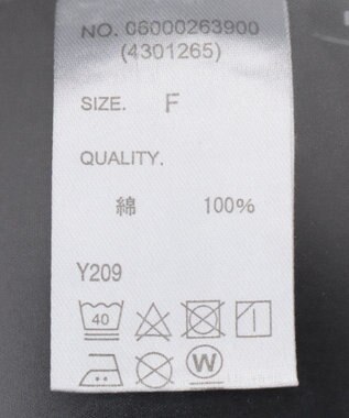 Green Parks ・ＳＵＧＡＲ　ＳＰＯＯＮ　フラワーｐｔデニムワイドパ Black