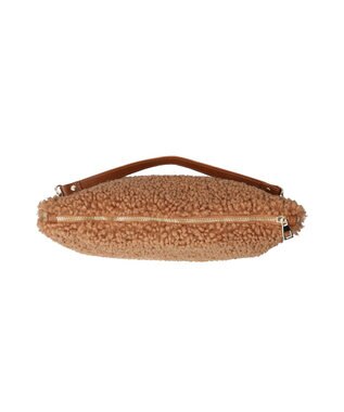 INTER-CHAUSSURES 【ANDREA CARDONE ITALI】レザーハンドルボアバッグ ライトブラウン