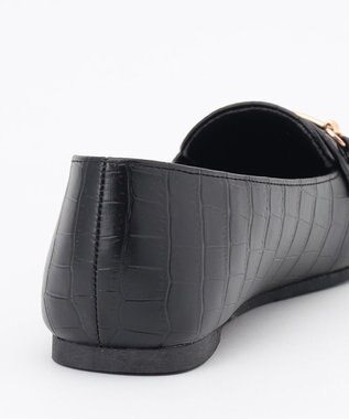 ANY 走れるローファー クロコブラック