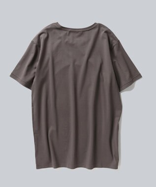 WHITE MAILS 【UNISEX】SPANDEX PAPER JERSEY CREW NECK Tシャツ コゲチャ