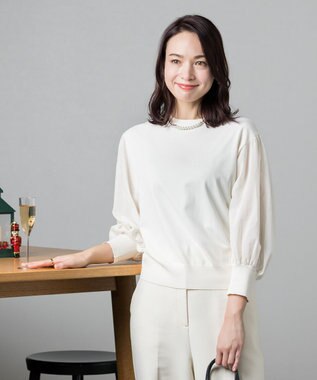 ONWARD Reuse Park 【23区】ニット秋冬 オフホワイト