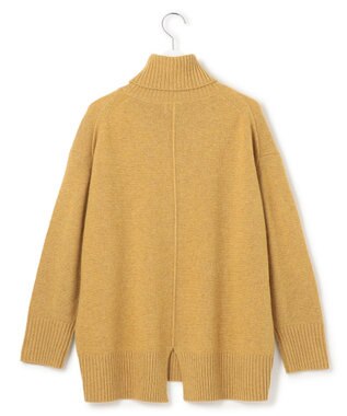 J.PRESS YORK STREET 【WOMEN】ウールカシミヤ タートルニット イエロー系