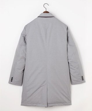 JOSEPH ABBOUD 【軽量/ダウンの吹き出しを防ぐキルトレス】ADSインターレース ダウンコート ライトグレー系