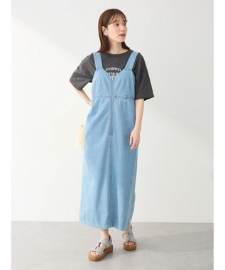 Green Parks 多段カレッジロゴボックスＴシャツ Dark Gray