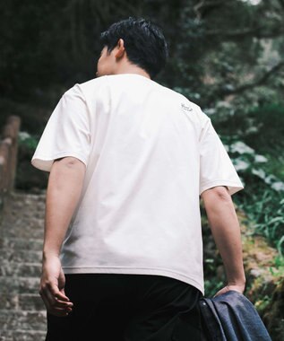 SHARE PARK MENS 【UVカット・吸水速乾・ストレッチ・軽量 】ポケットロゴTシャツ（L・XLサイズ） ホワイト系