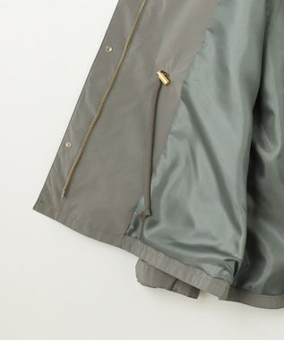 J.PRESS LADIES L 【洗える・撥水】Artirosa フーデッド コート モカグレー系