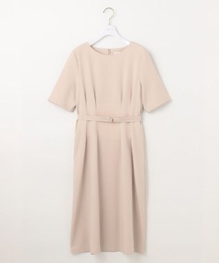 ANY SIS L 【UVカット / 接触冷感 / 吸水速乾】スマートビューティストレッチ ワンピース ライトベージュ