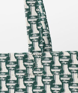 united bamboo ジャカードトートバッグ グリーン系1