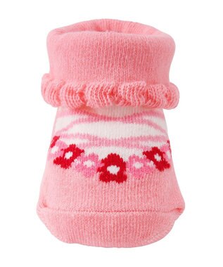 MIKI HOUSE HOT BISCUITS 【9-11cm】 ベビーソックス　シューズ風 ピンク