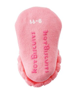MIKI HOUSE HOT BISCUITS 【9-11cm】 ベビーソックス　シューズ風 ピンク