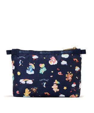 LeSportsac COSMETIC CLUTCH/ケアベアドリームズネイビー ケアベアドリームズネイビー