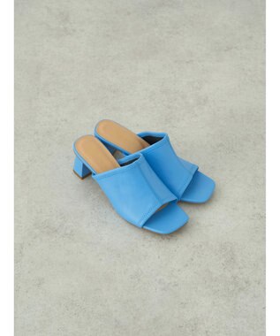 earth music&ecology ＯＲｉｅｎｔａｌＴＲａｆｆｉｃ　ストレッチミュールサンダル Blue