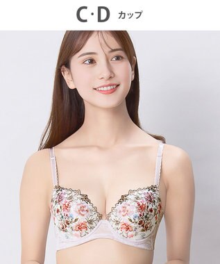 Wing ブラジャー 背中の段差をスムージング 脇高設計 胸ふっくら 【後ろ姿きれいブラ】 ブラ KB2721 ウイング／ワコール チャコールグレー