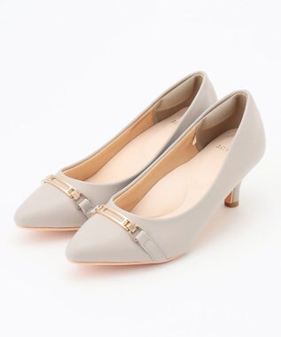 【22.5cm~24.5cm】ビット付きレディライク パンプス