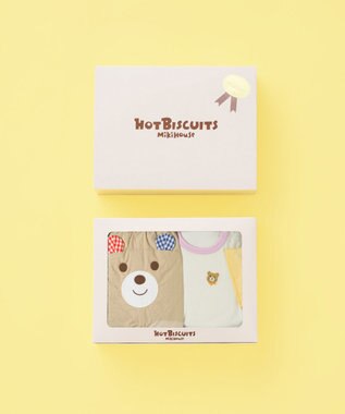 MIKI HOUSE HOT BISCUITS 顔ドン ブルマ＆ボディシャツセット【BOX付き】 マルチカラー