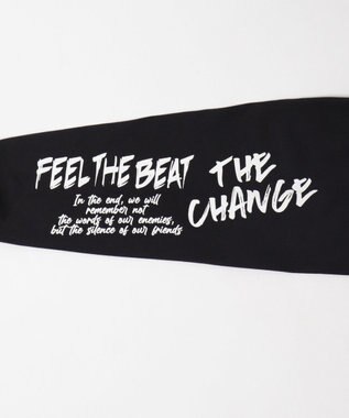 WEGO 【2点セット】アクセ付きアンサンブルグラフィックT（長袖） ホワイト