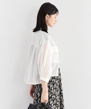 YECCA VECCA ドライタッチシアーブルゾン White